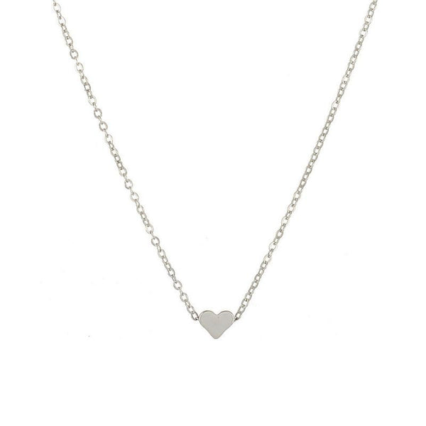 Peach Heart Love Necklace