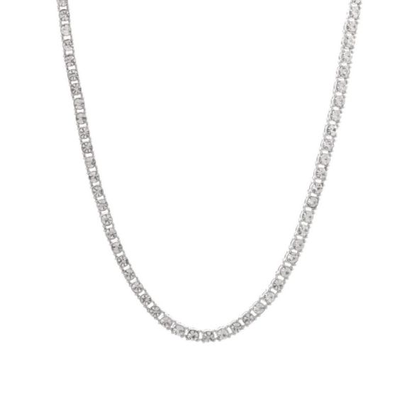 Diamond Tennis Elegance Clavicle Chain